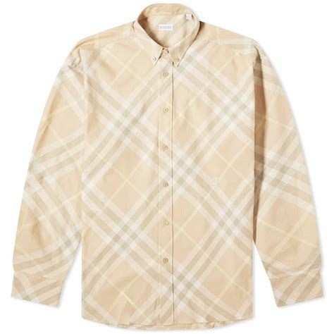 burberry flax check|burberry check shirt.